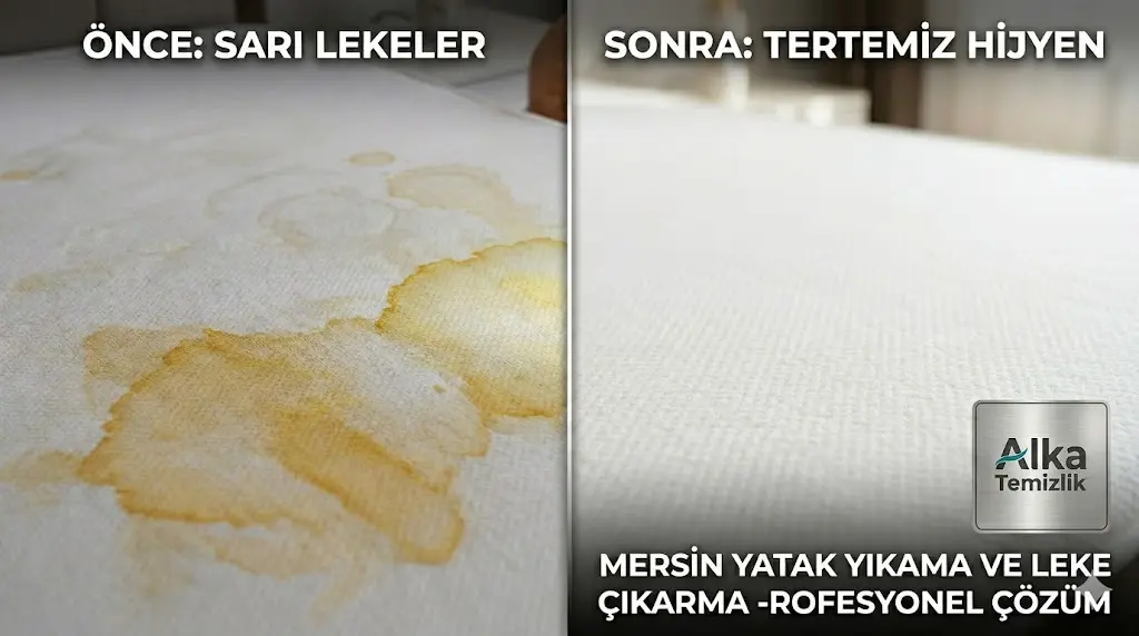 Yataktaki Sarı Lekeler Nasıl Çıkar? Profesyonel Çözüm ve Temizlik Rehberi