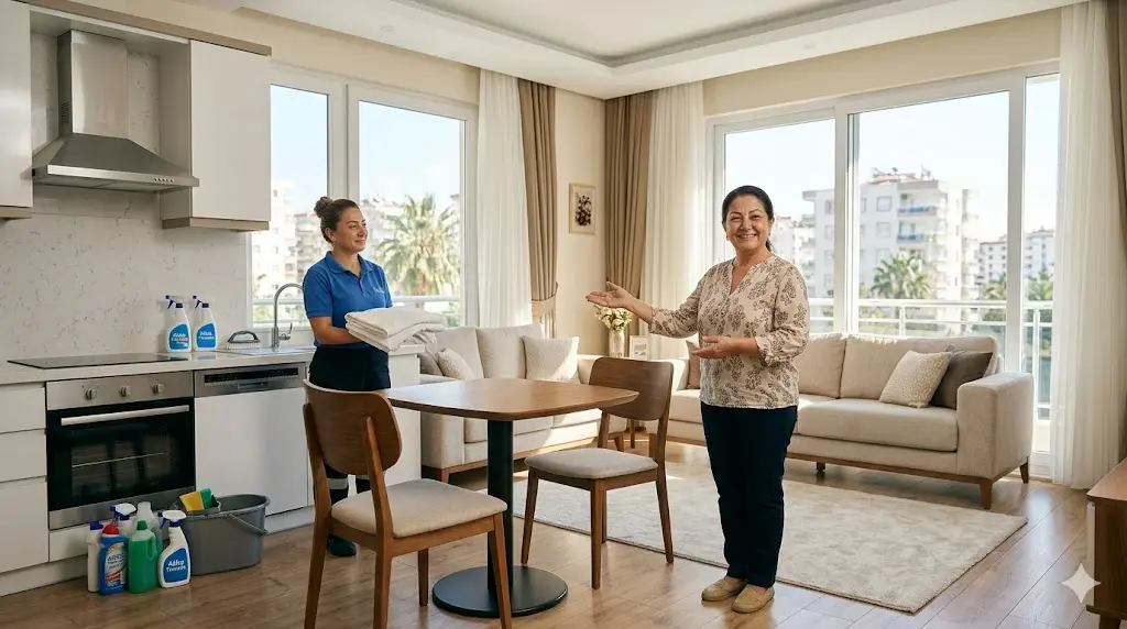 Mersin ev temizlik şirketi Alka Temizlik profesyonel ekibi