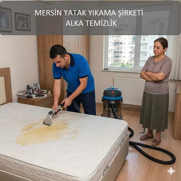 Mersin antibakteriyel yatak yıkama hizmeti