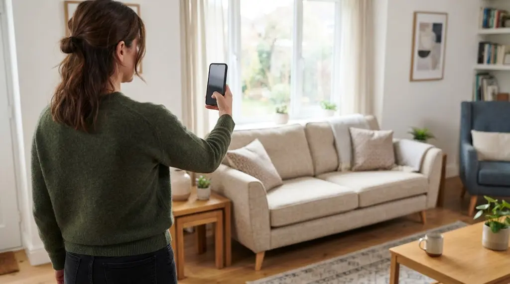 Videoyla fiyat: Telefonla koltuk ve salon videosu çekilerek temizlik fiyatı alınıyor